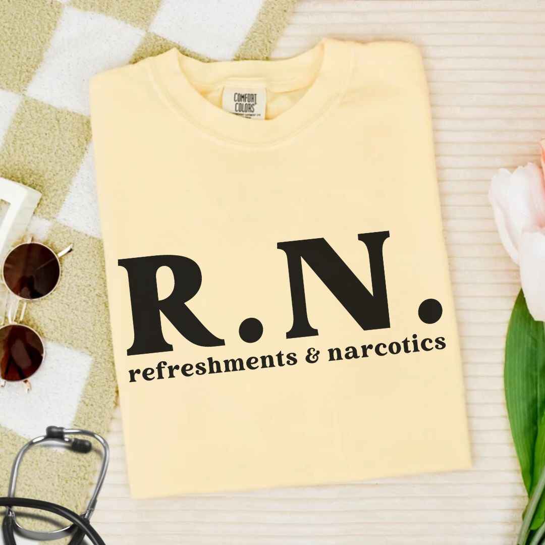 Refreshments & Narcotic Funny T-shirt