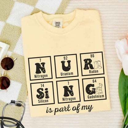 Nursing Is My Chemistry T-shirt