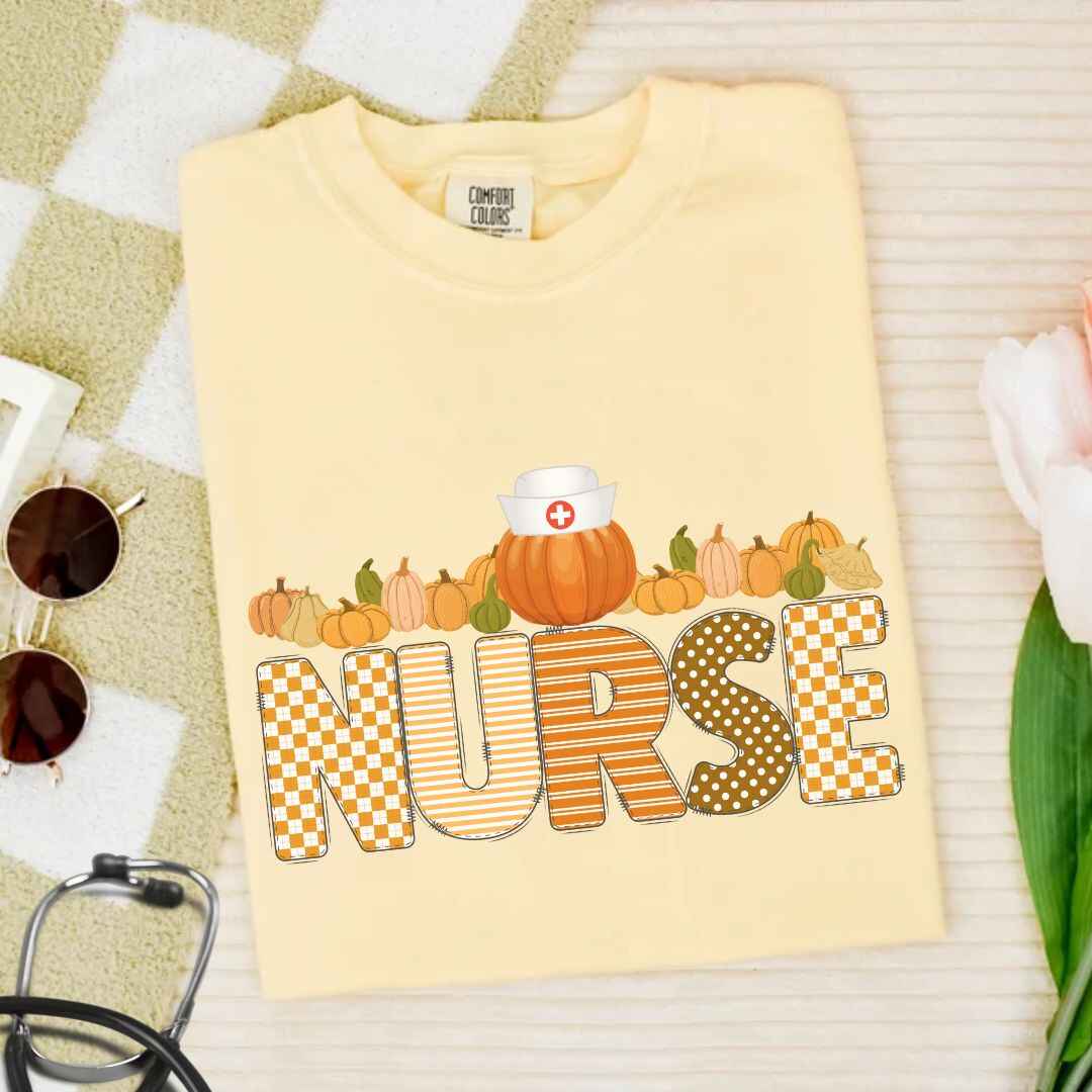 General Nurse Pumpkin Fall T-shirt