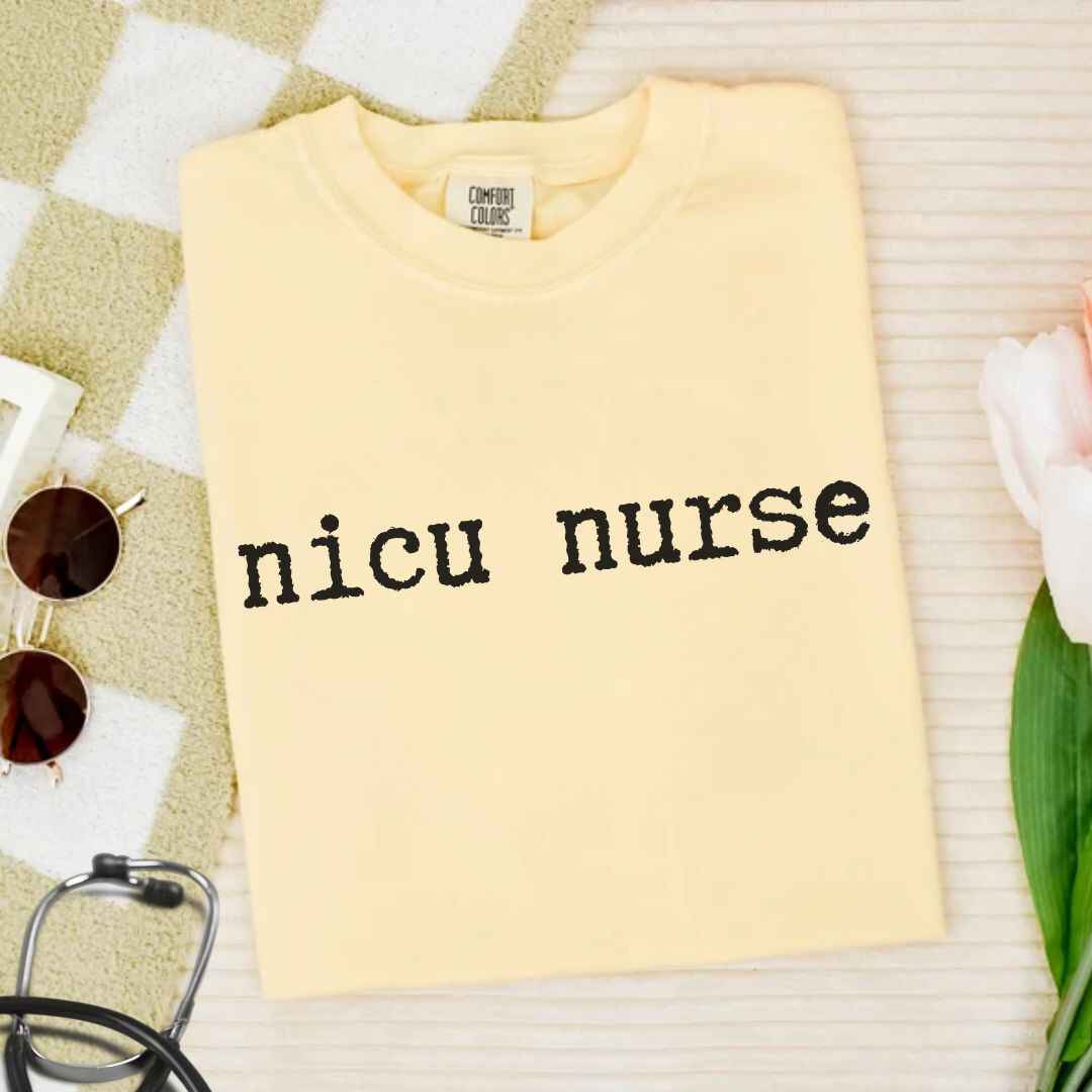 Nicu Neonatal Nurse Minimalist T-shirt