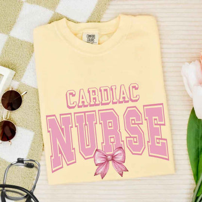 Cardiac Nurse College Coquette T-shirt