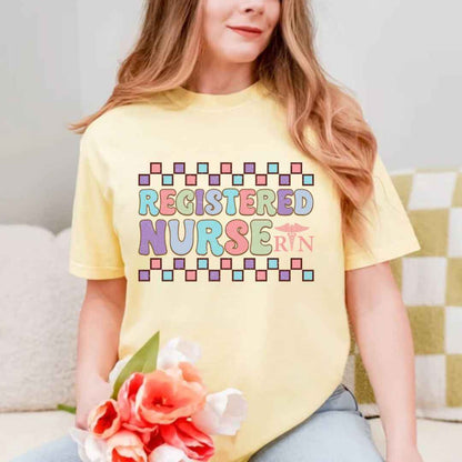 Registered Nurse Retro T-shirt