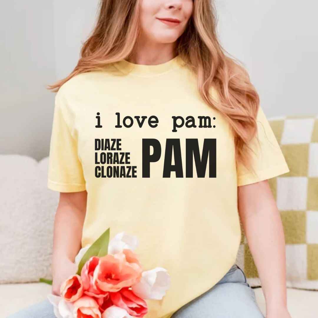 I Love Pam Funny T-shirt