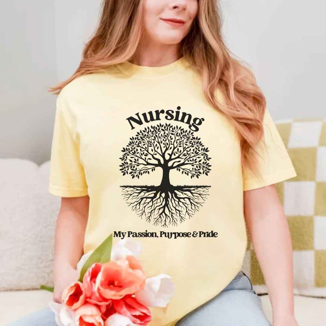 Nursing, My Passion, Purpose & Pride T-shirt