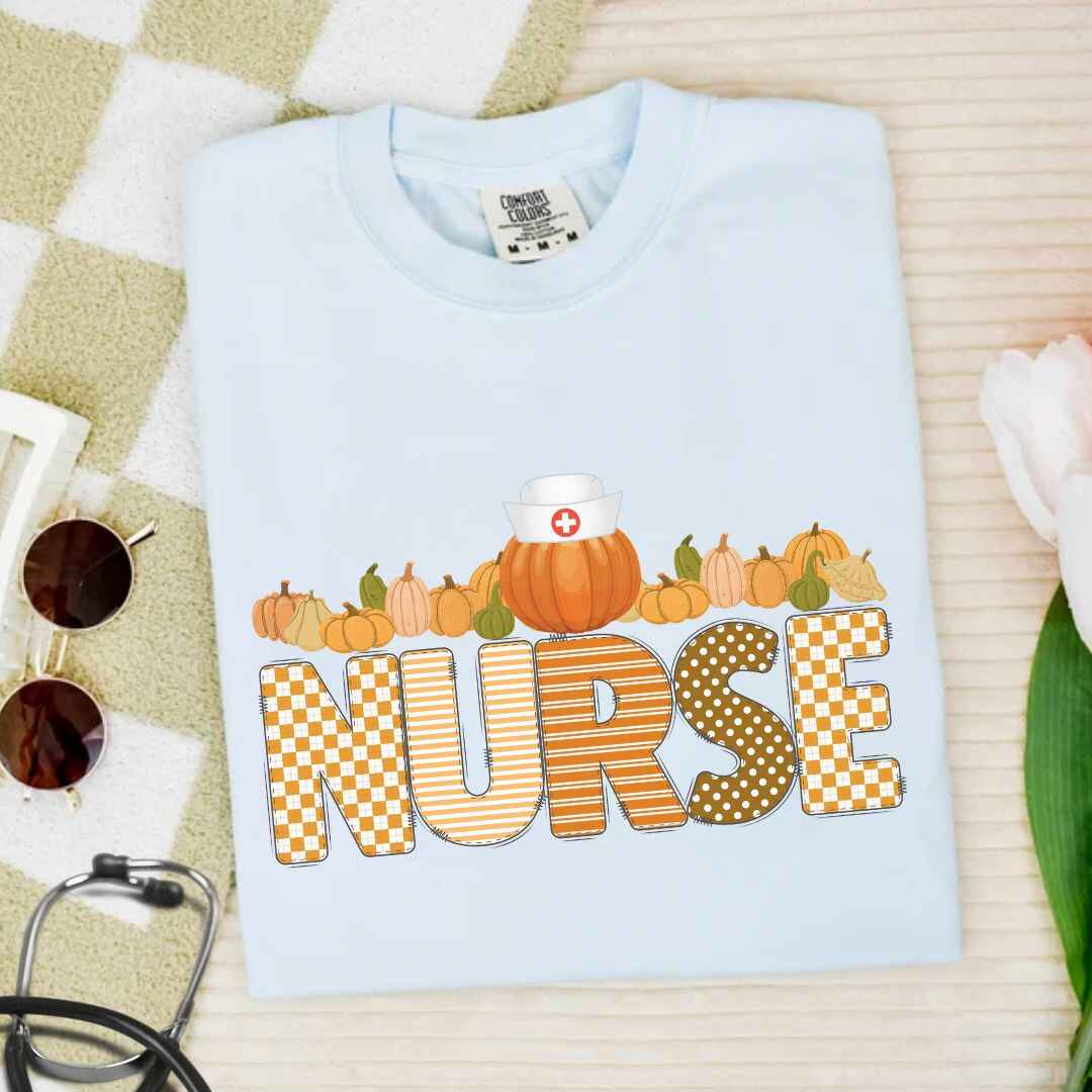 General Nurse Pumpkin Fall T-shirt