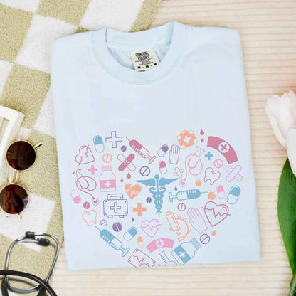 Colorful Heart Medicine T-shirt