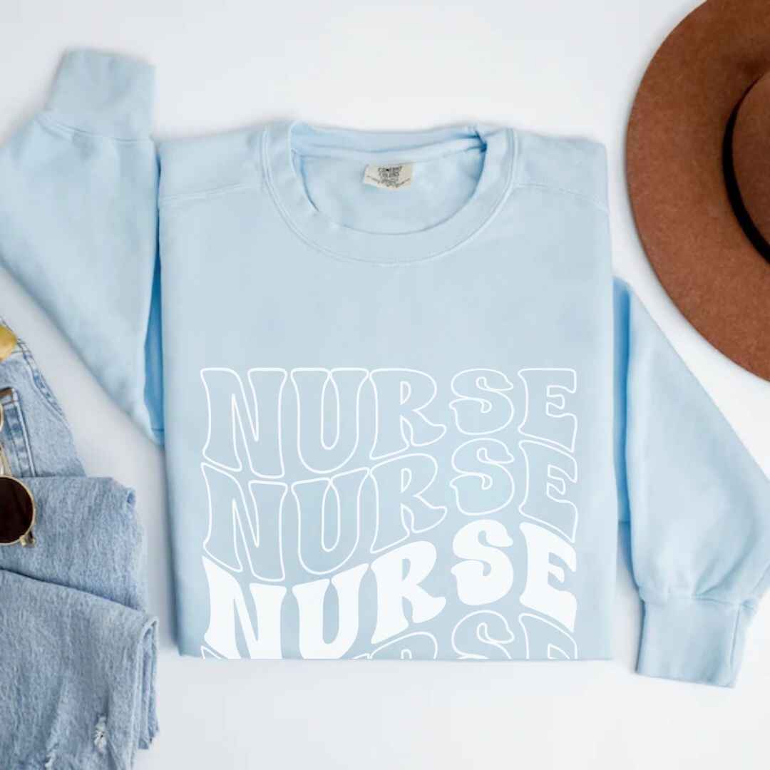 General Nurse Wavy Nurse Sweatshirt