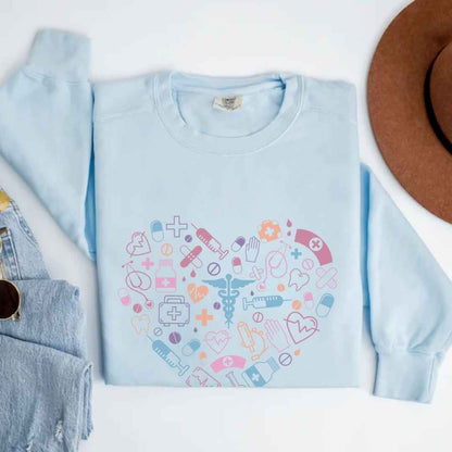 Colorful Heart Medicine Sweatshirt