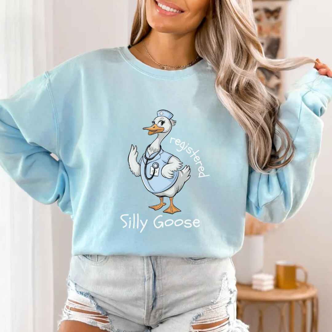 Registered Silly Goose Funny Sweatshirt