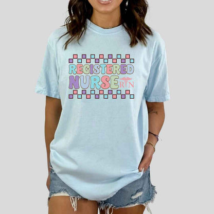 Registered Nurse Retro T-shirt