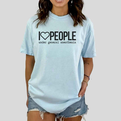 I Love People Funny T-shirt