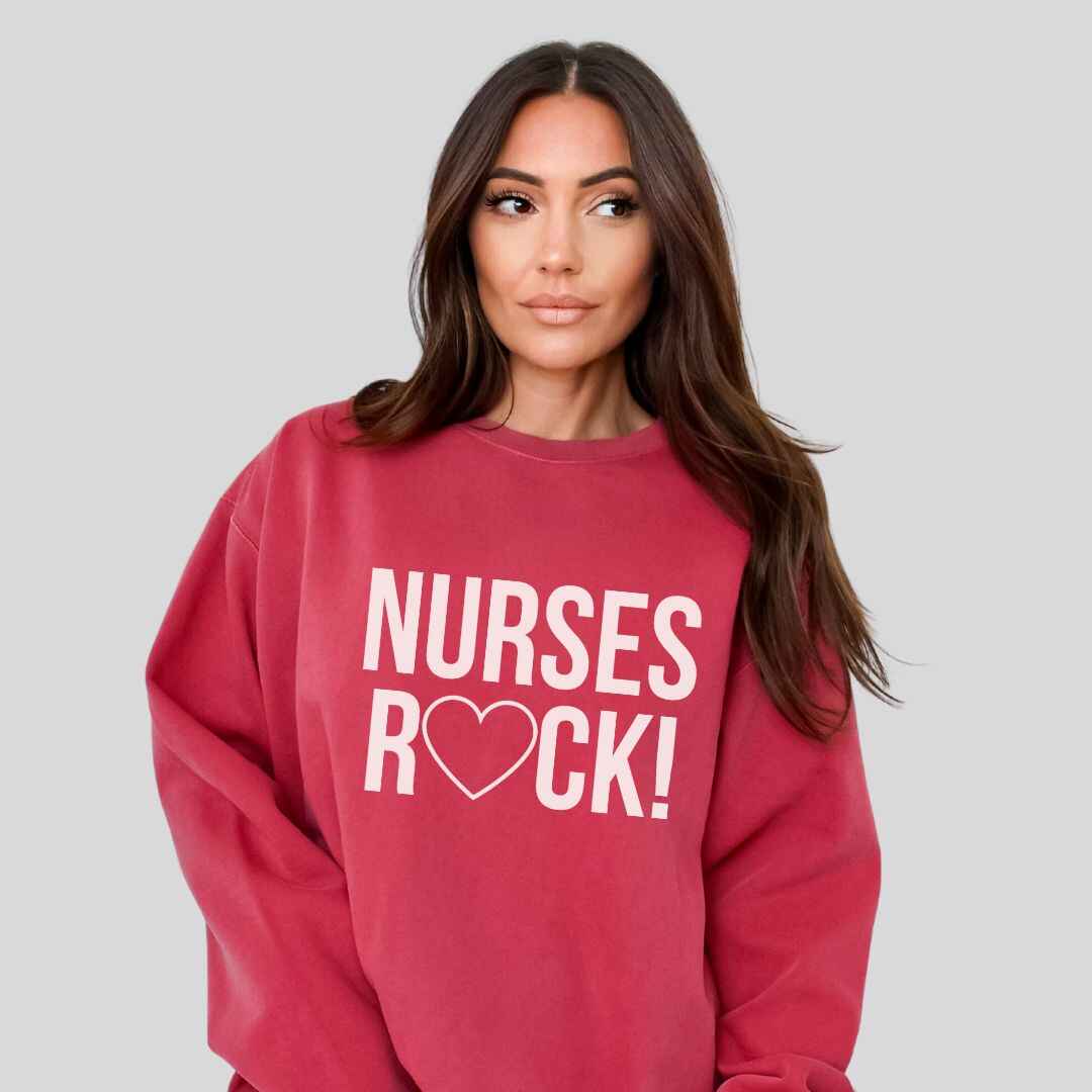 Nurses Rock Sweatshirt