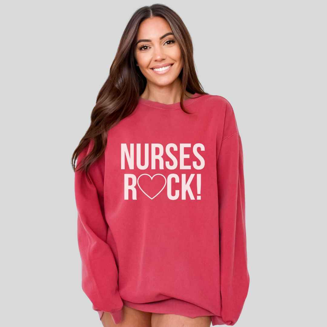Nurses Rock Sweatshirt