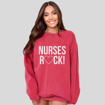 Nurses Rock Sweatshirt