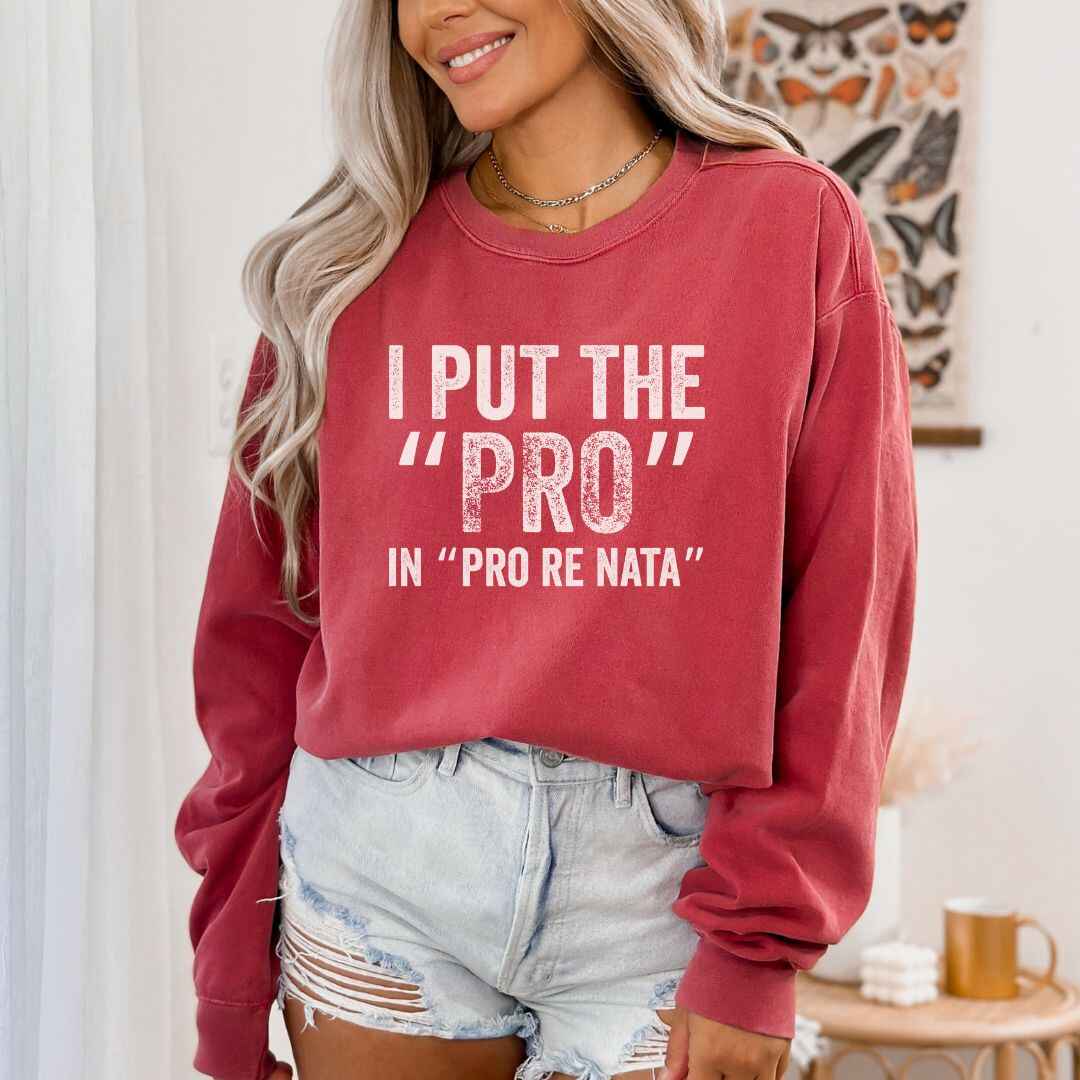 I Put The The Pro Sweatshirt