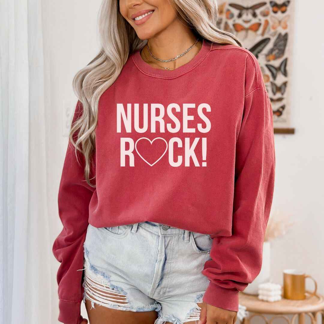 Nurses Rock Sweatshirt