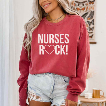 Nurses Rock Sweatshirt