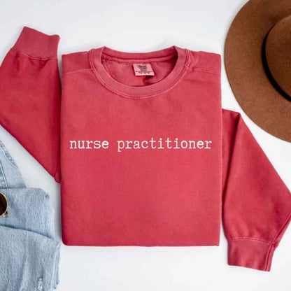 Nurse Practitioner Minimalist Sweatshirt