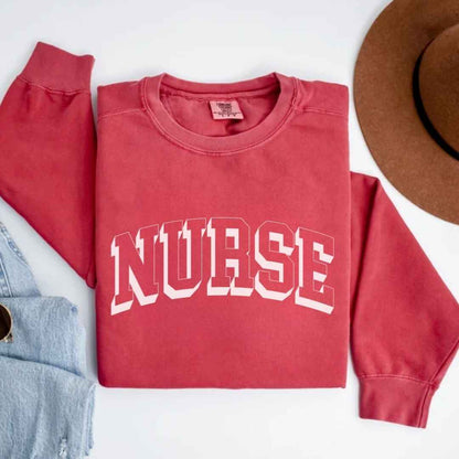 General Nurse 3D College Sweatshirt