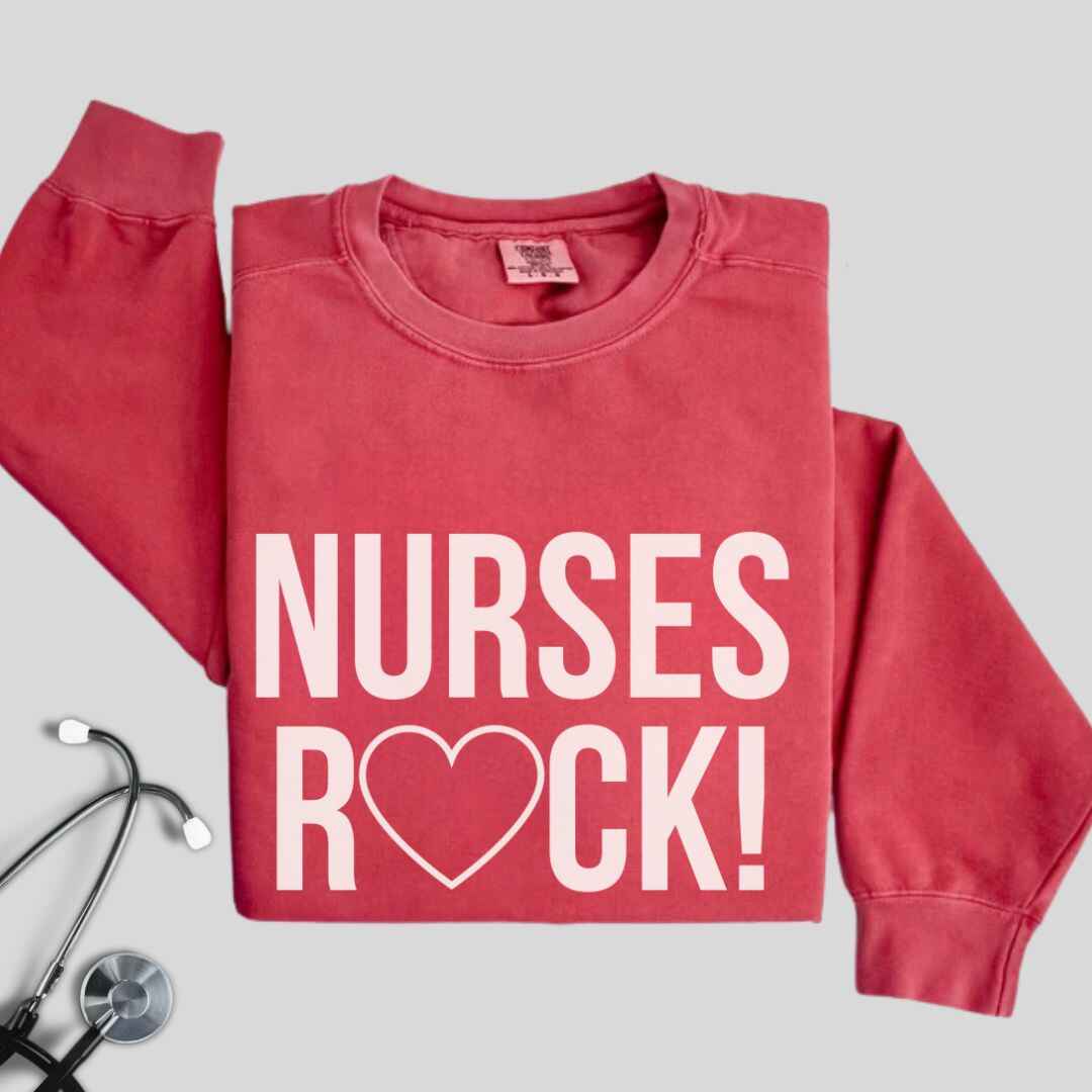 Nurses Rock Sweatshirt