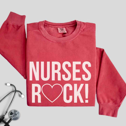 Nurses Rock Sweatshirt