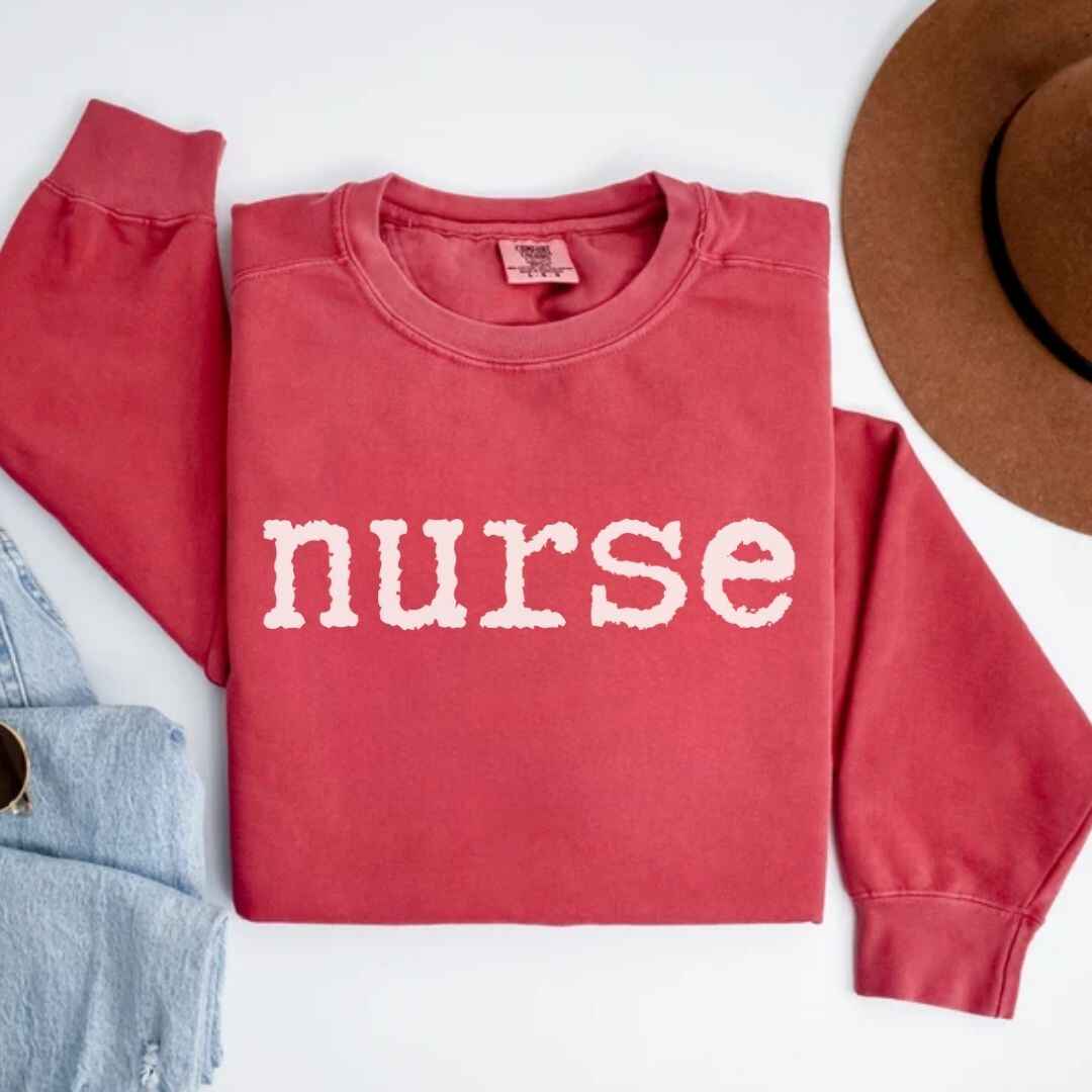 General Nurse Minimalist Nurse Sweatshirt