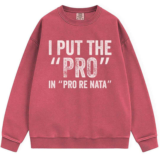 I Put The The Pro Sweatshirt