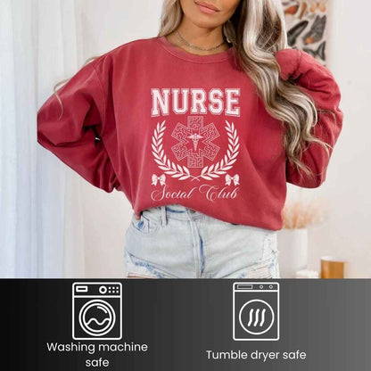 Nurse, Social Club Coquette Sweatshirt