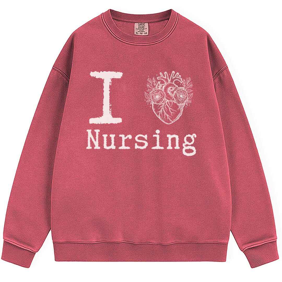 I Heart Nursing Sweatshirt