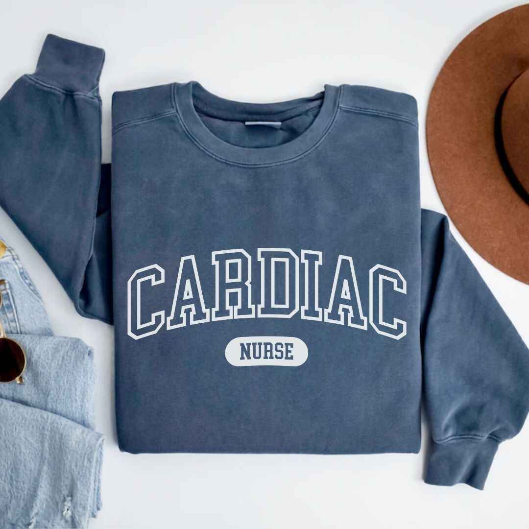 Cardiac Nurse College Sweatshirt