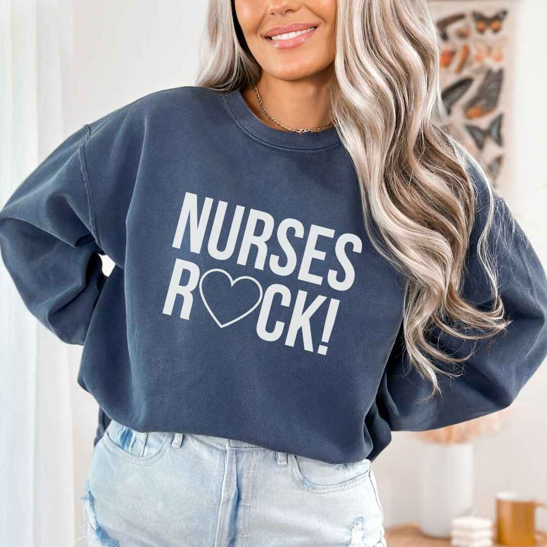 Nurses Rock Sweatshirt