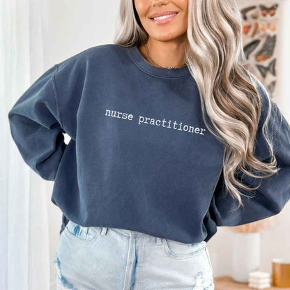 Nurse Practitioner Minimalist Sweatshirt