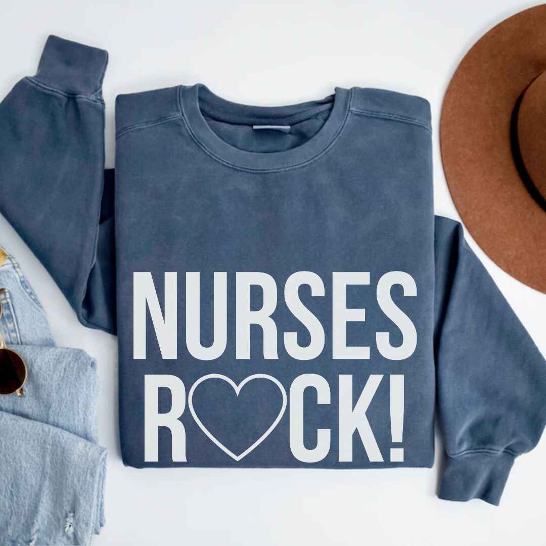 Nurses Rock Sweatshirt