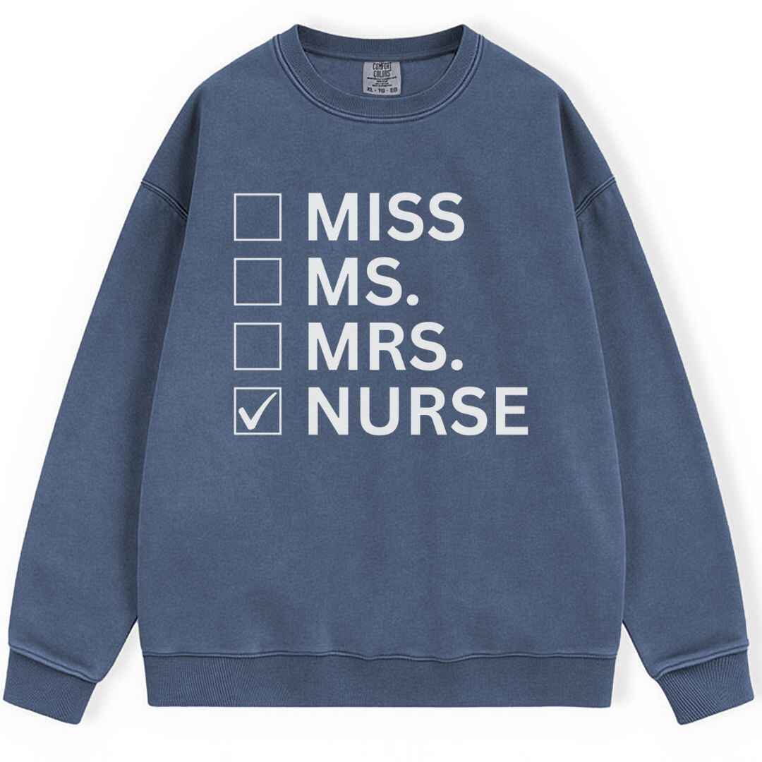 Nurse Checkbox Sweatshirt