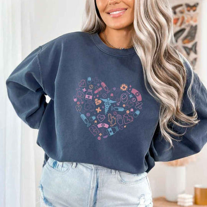 Colorful Heart Medicine Sweatshirt