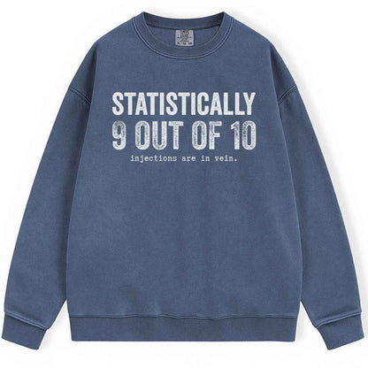 Injections In Vein Sweatshirt
