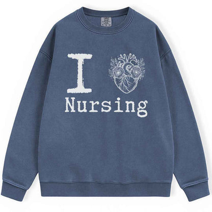 I Heart Nursing Sweatshirt