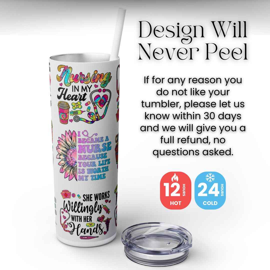 Busy Doing Nurse Stuff 20oz Tumbler