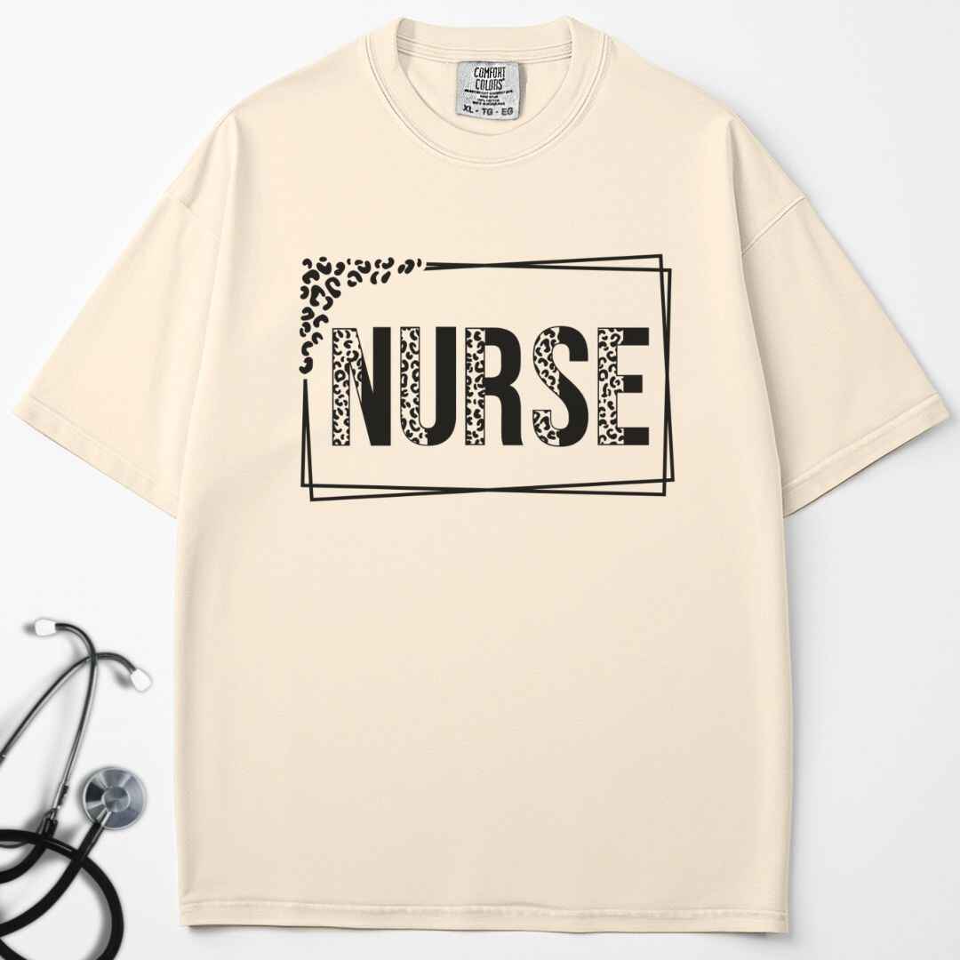 Nurse Leopard Print T-shirt