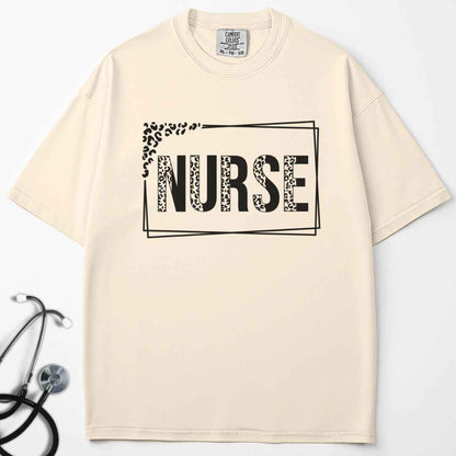 Nurse Leopard Print T-shirt