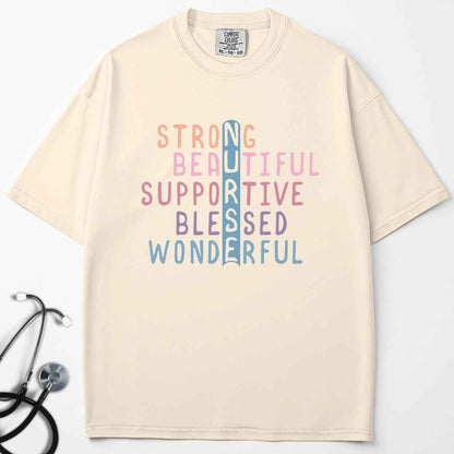 Retro Nurse Scrabble T-shirt
