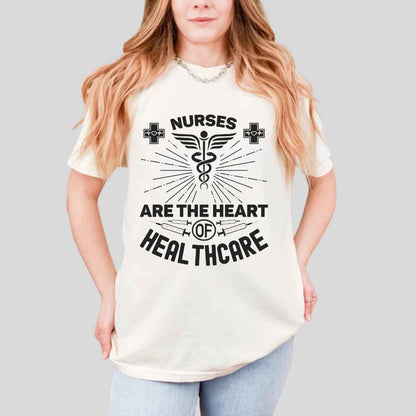 Nurses Are The Heart Of Healthcare T-shirt