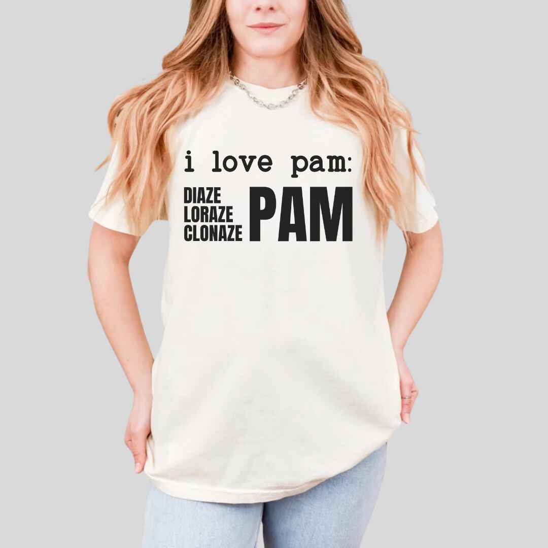 I Love Pam Funny T-shirt