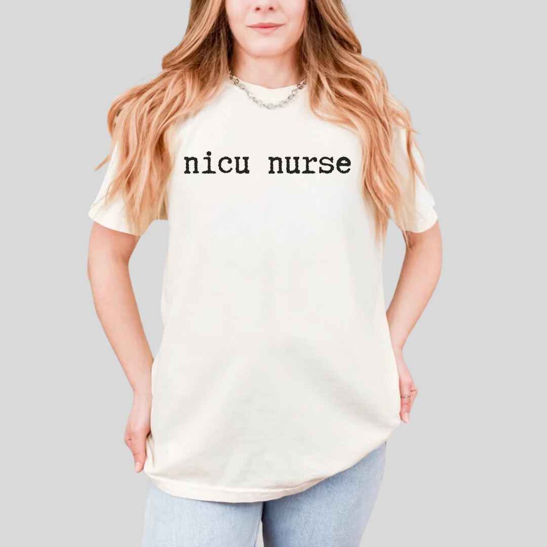 Nicu Neonatal Nurse Minimalist T-shirt