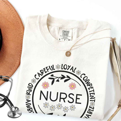 Careful, Loyal, Competent Nurse T-shirt