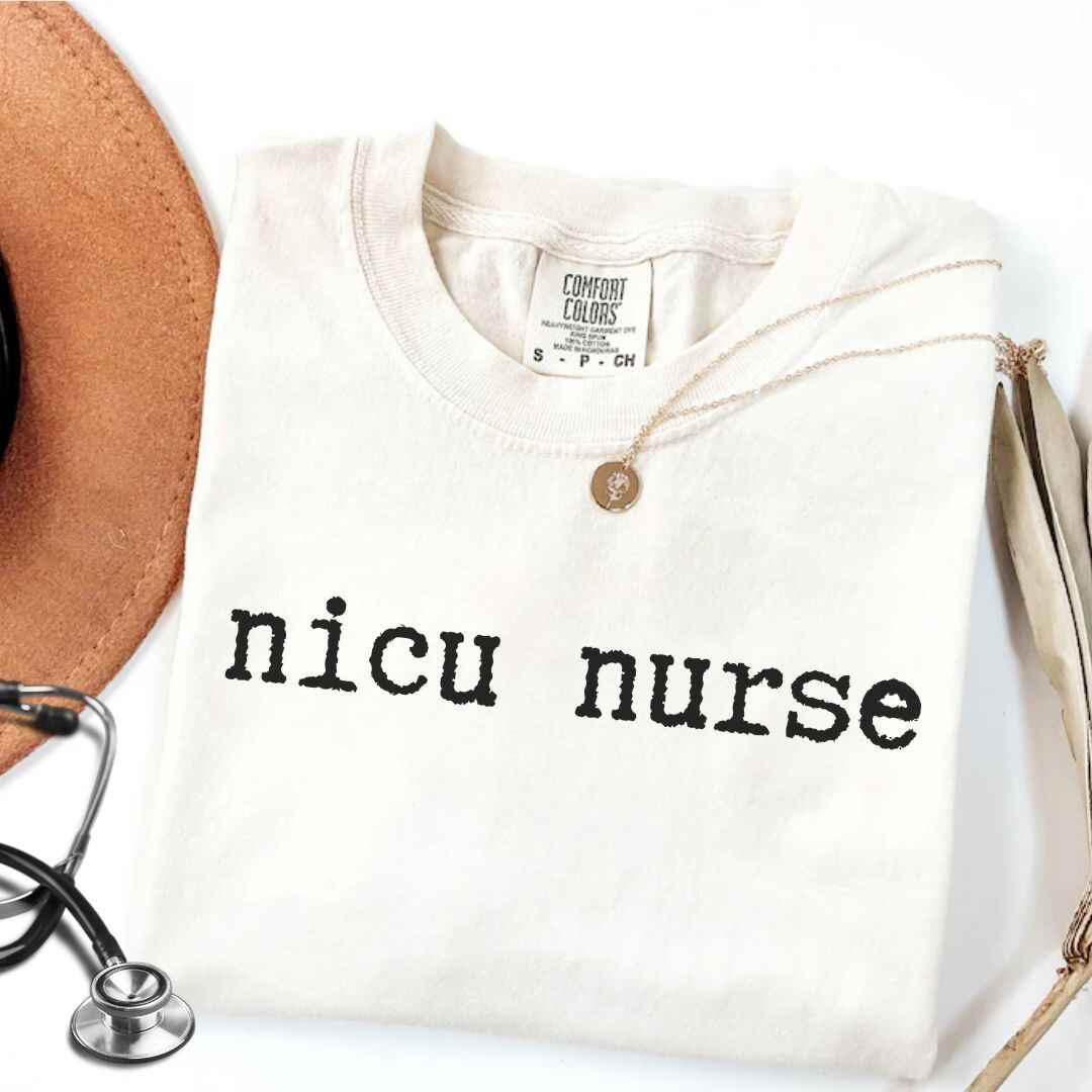 Nicu Neonatal Nurse Minimalist T-shirt