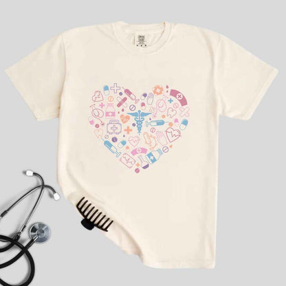 Colorful Heart Medicine T-shirt