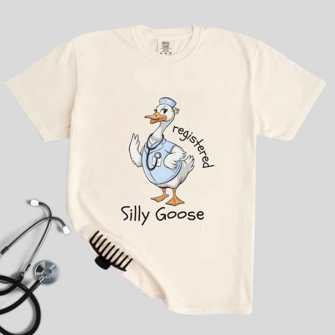 Registered Silly Goose Funny T-shirt