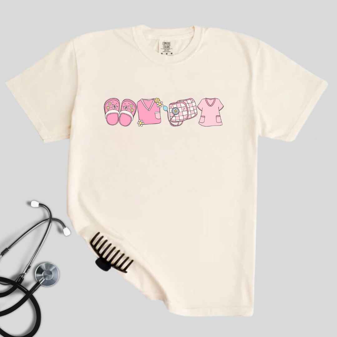 Nurse Minimalist Coquette T-shirt