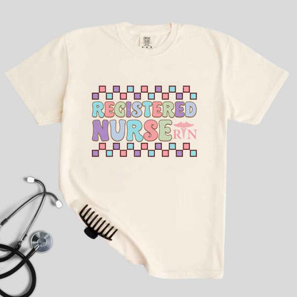 Registered Nurse Retro T-shirt